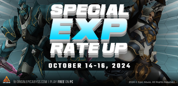 SPECIAL EXP RATE UP