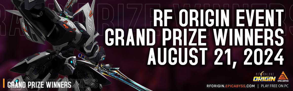 GRAND PRIZE WINNERS 21 AUGUST 2024