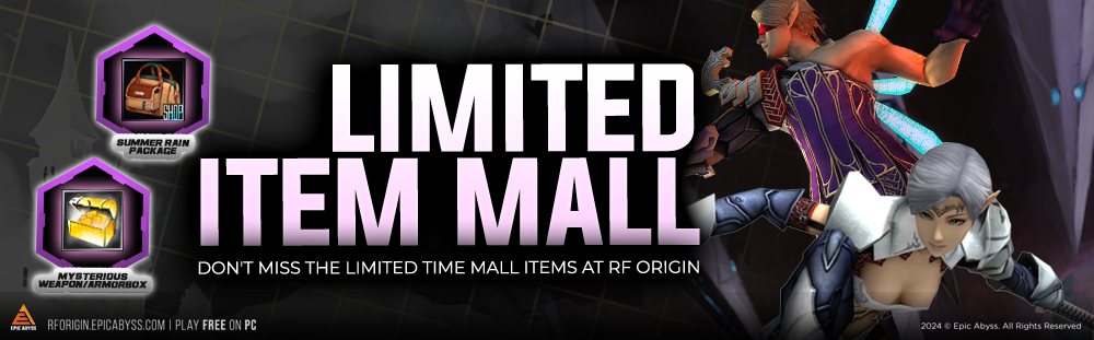 UPDATE LIMITED ITEM MALL