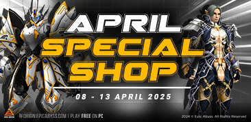APRIL SPECIAL SHOP
