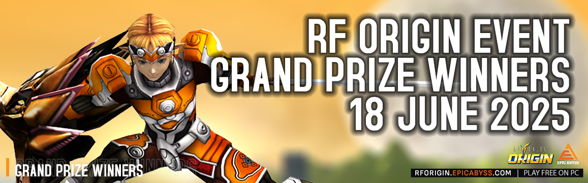 GRAND PRIZE WINNERS - 18 JUNI 2025