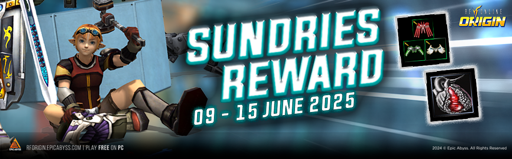 SUNDRIES REWARD