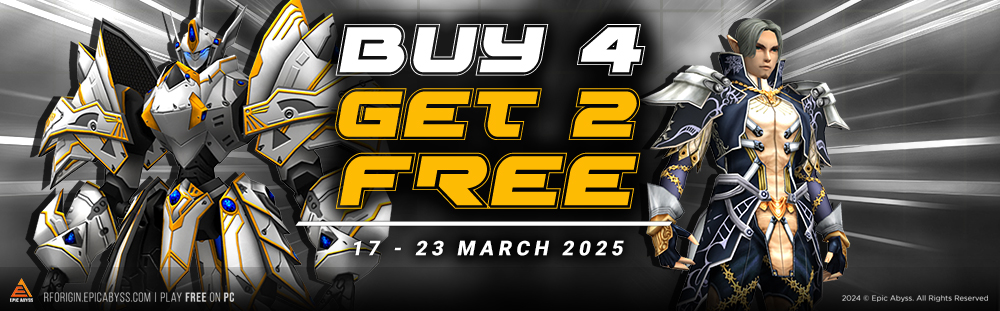 BUY 4 GET 2 FREE