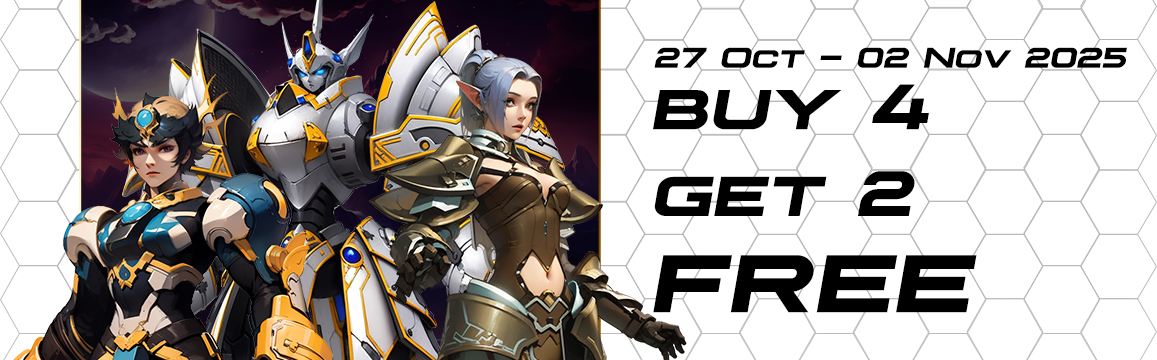 BUY 4 GET 2 FREE