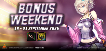 BONUS WEEKEND