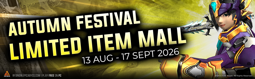 AUTUMN FESTIVAL LIMITED ITEM MALL