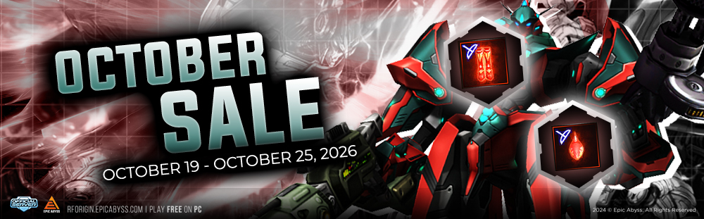OCTOBER SALE
