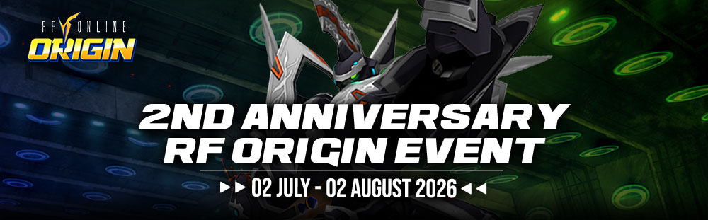 2ND ANNIVERSARY RF ORIGIN EVENT