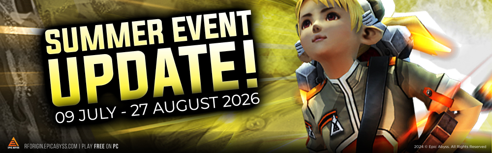 SUMMER EVENT UPDATE