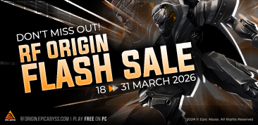 RF ORIGIN FLASH SALE