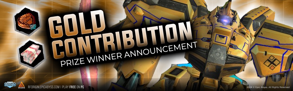 GRAND PRIZE WINNERS - GOLD CONTRIBUTION