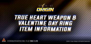 TRUE HEART WEAPON AND VALENTINE RING INFORMATION