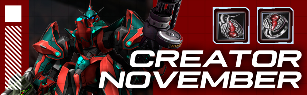 CREATOR NOVEMBER