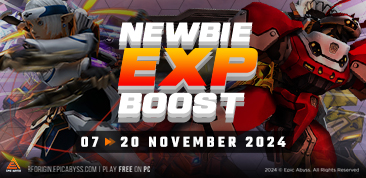 NEWBIE EXP BOOST